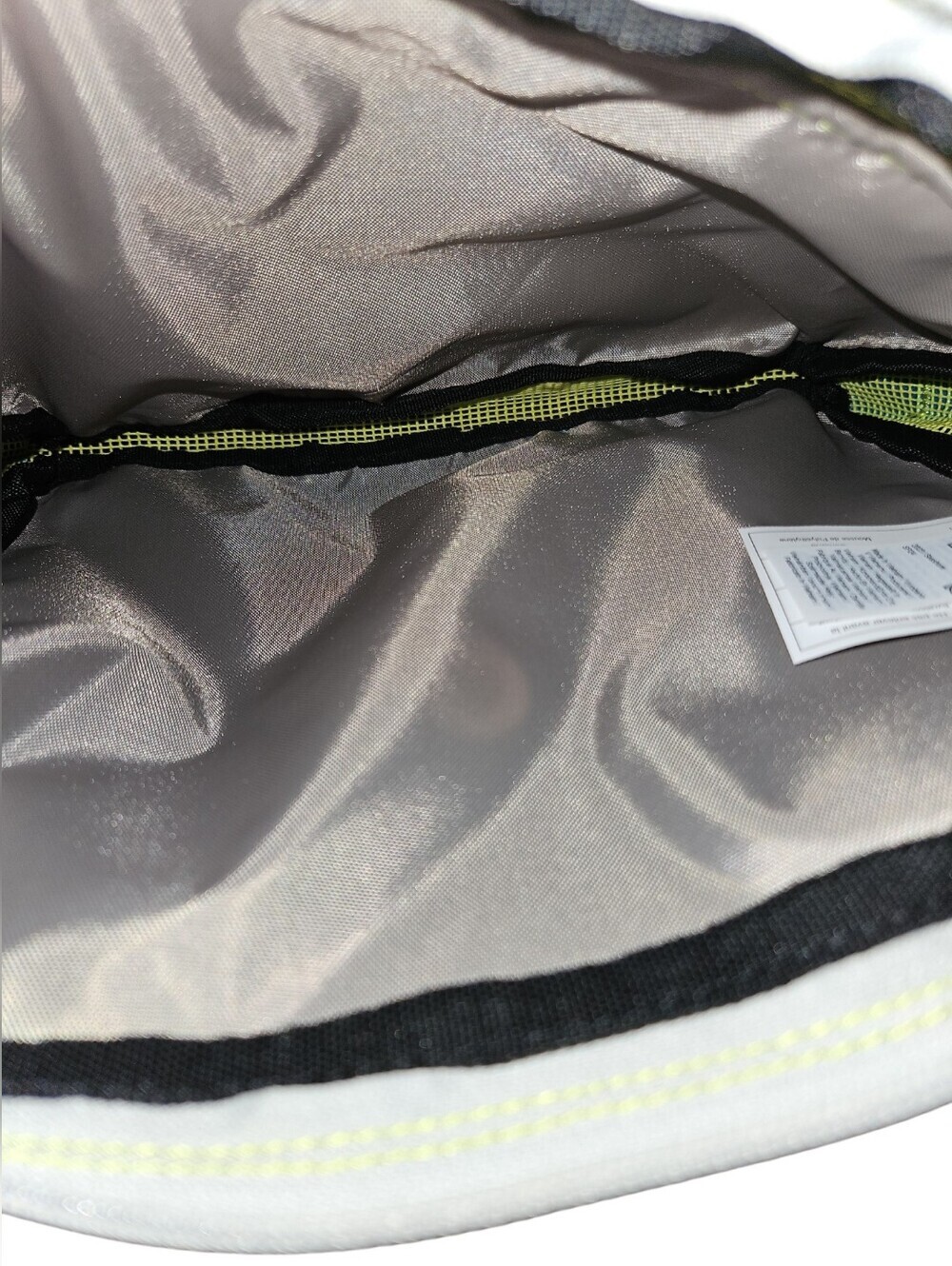 NWT KAVU Seashore Bag Key Lime Blue Green Mesh Crossbody Shoulder Festival Bag - Picture 5 of 6